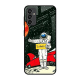 Astronaut on Mars Samsung Galaxy F13 Glass Back Cover Online