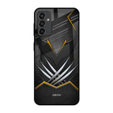 Black Warrior Samsung Galaxy F13 Glass Back Cover Online