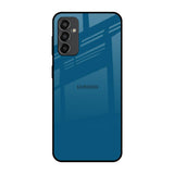 Cobalt Blue Samsung Galaxy F13 Glass Back Cover Online