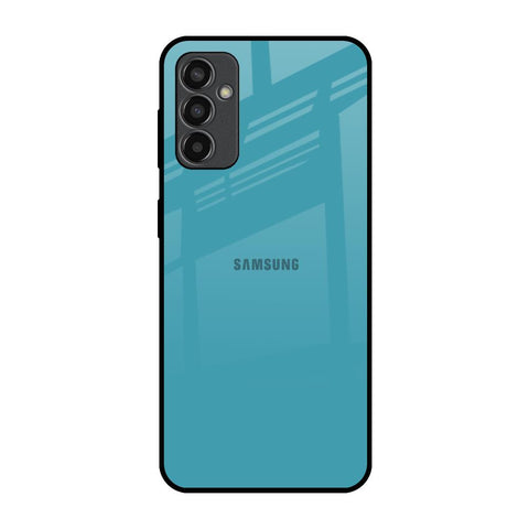 Oceanic Turquiose Samsung Galaxy F13 Glass Back Cover Online
