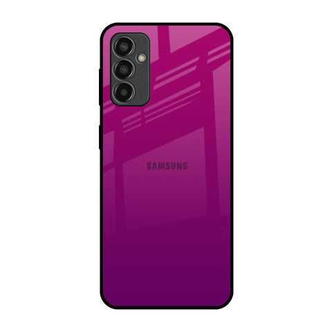 Magenta Gradient Samsung Galaxy F13 Glass Back Cover Online