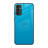 Blue Aqua Samsung Galaxy F13 Glass Back Cover Online