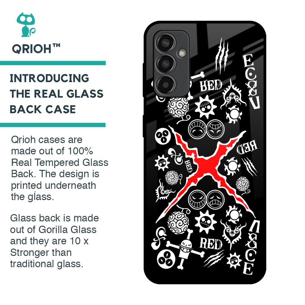 Red Zone Glass Case for Samsung Galaxy F13