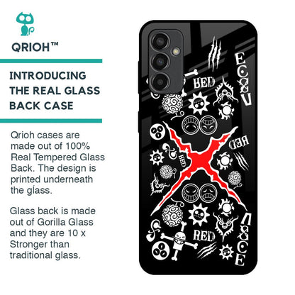 Red Zone Glass Case for Samsung Galaxy F13