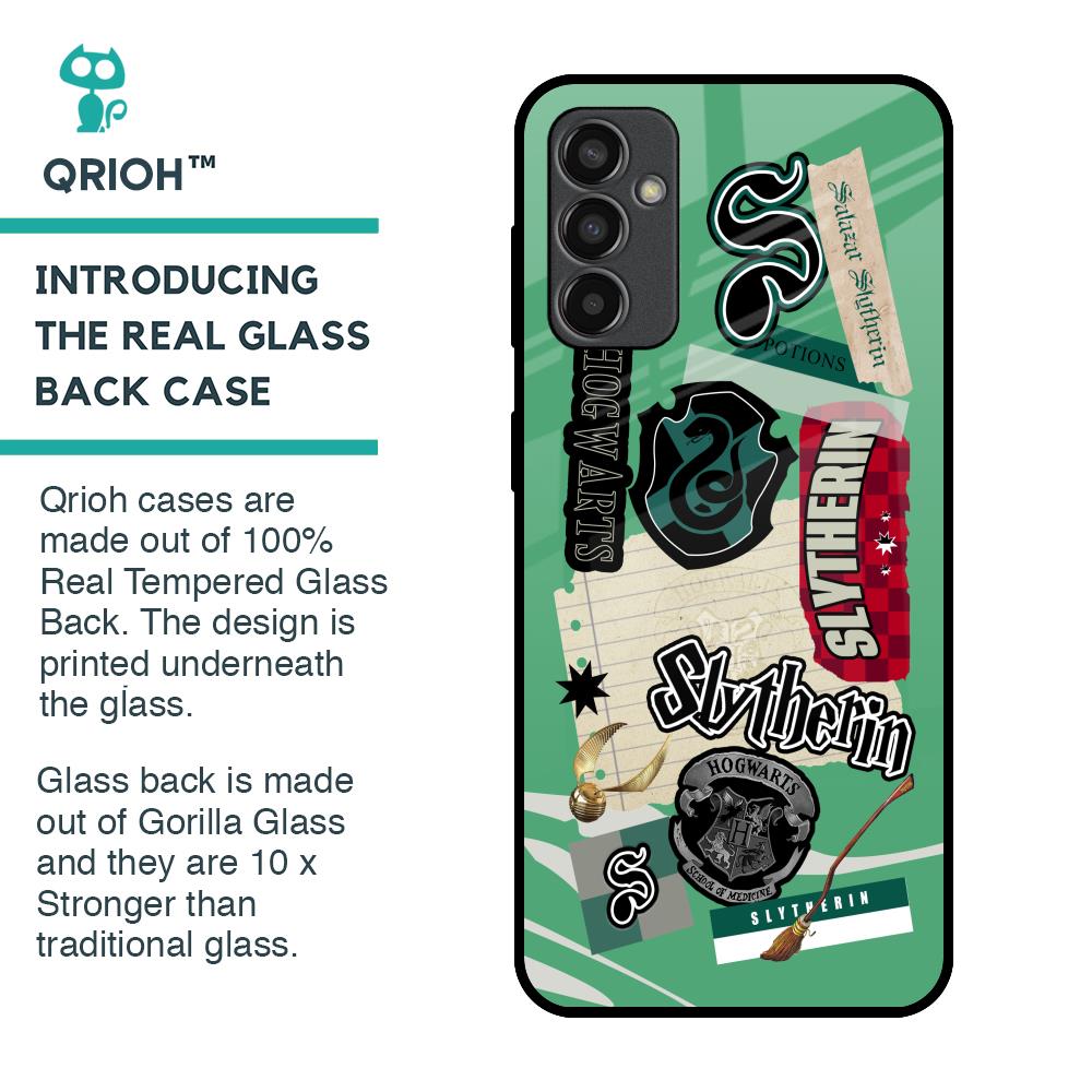 Slytherin Glass Case for Samsung Galaxy F13