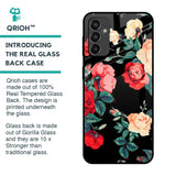 Floral Bunch Glass Case For Samsung Galaxy F13