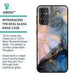 Marble Ink Abstract Glass Case for Samsung Galaxy F13
