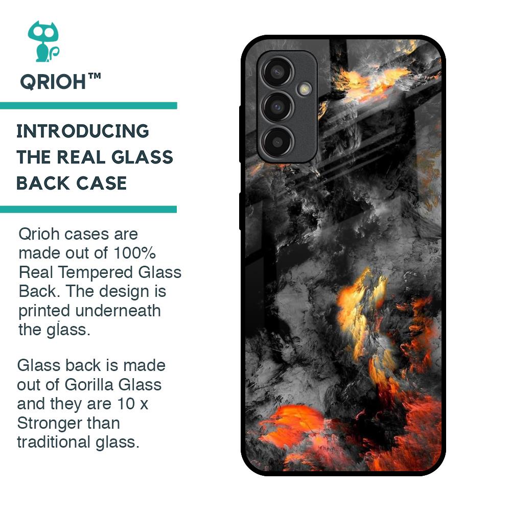 Lava Explode Glass Case for Samsung Galaxy F13