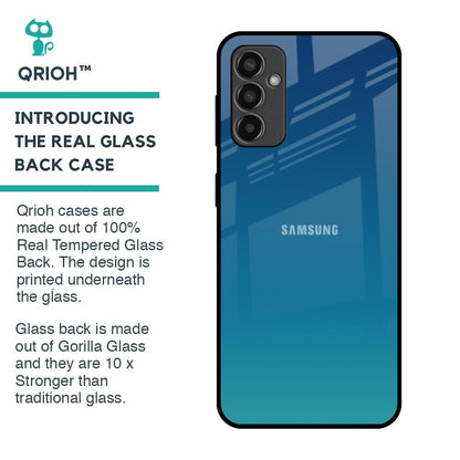 Celestial Blue Glass Case For Samsung Galaxy F13