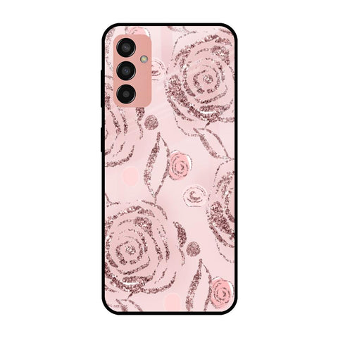 Shimmer Roses Samsung Galaxy F13 Glass Cases & Covers Online