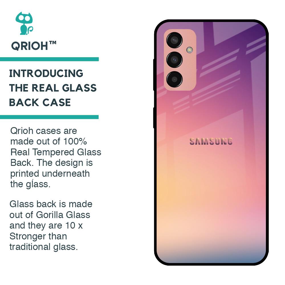 Lavender Purple Glass case for Samsung Galaxy F13