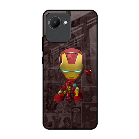 Angry Baby Super Hero Realme C30 Glass Back Cover Online