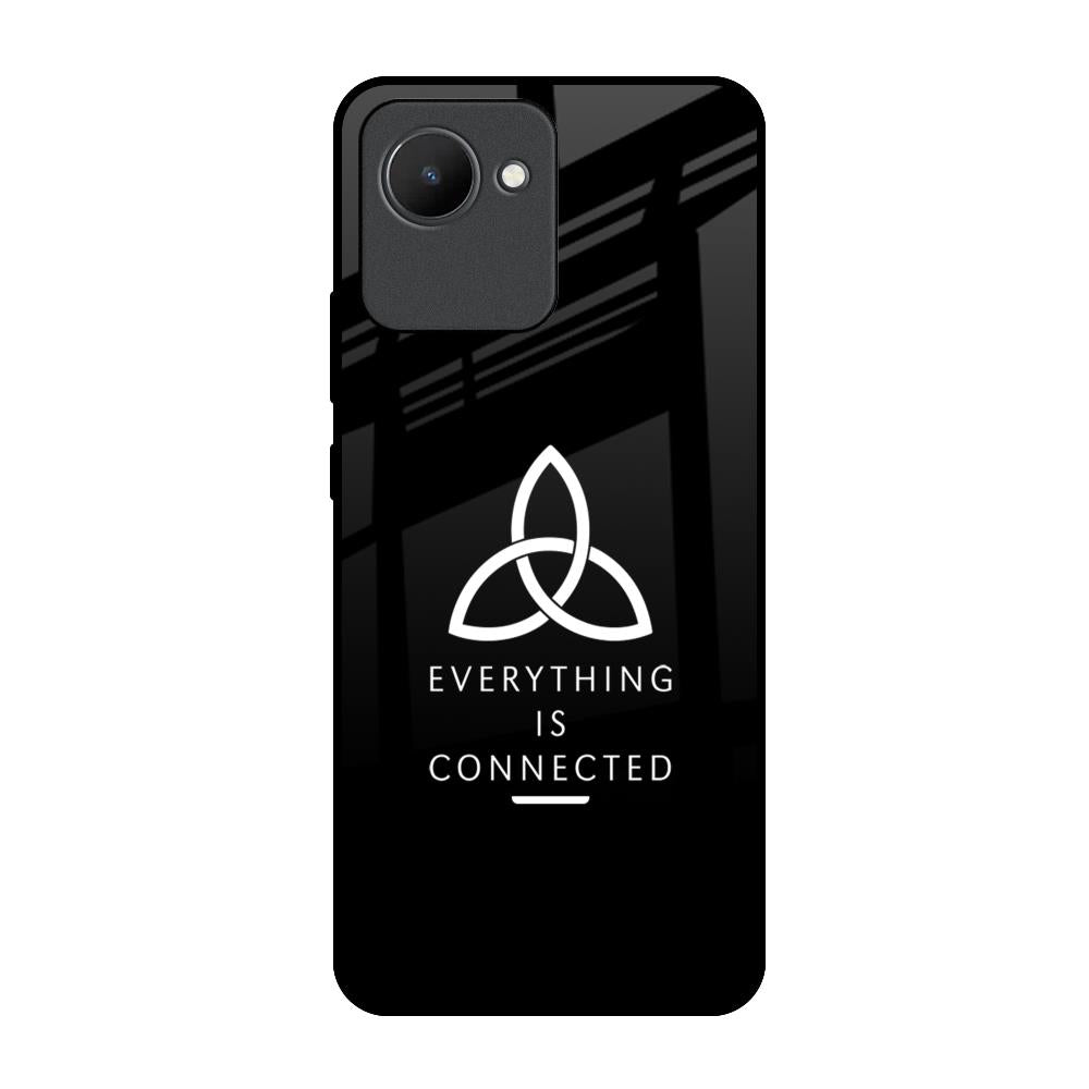 Everything Is Connected Realme C30 Glass Back Cover Online