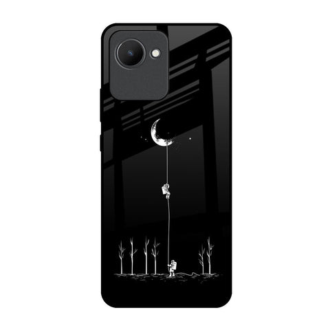 Catch the Moon Realme C30 Glass Back Cover Online