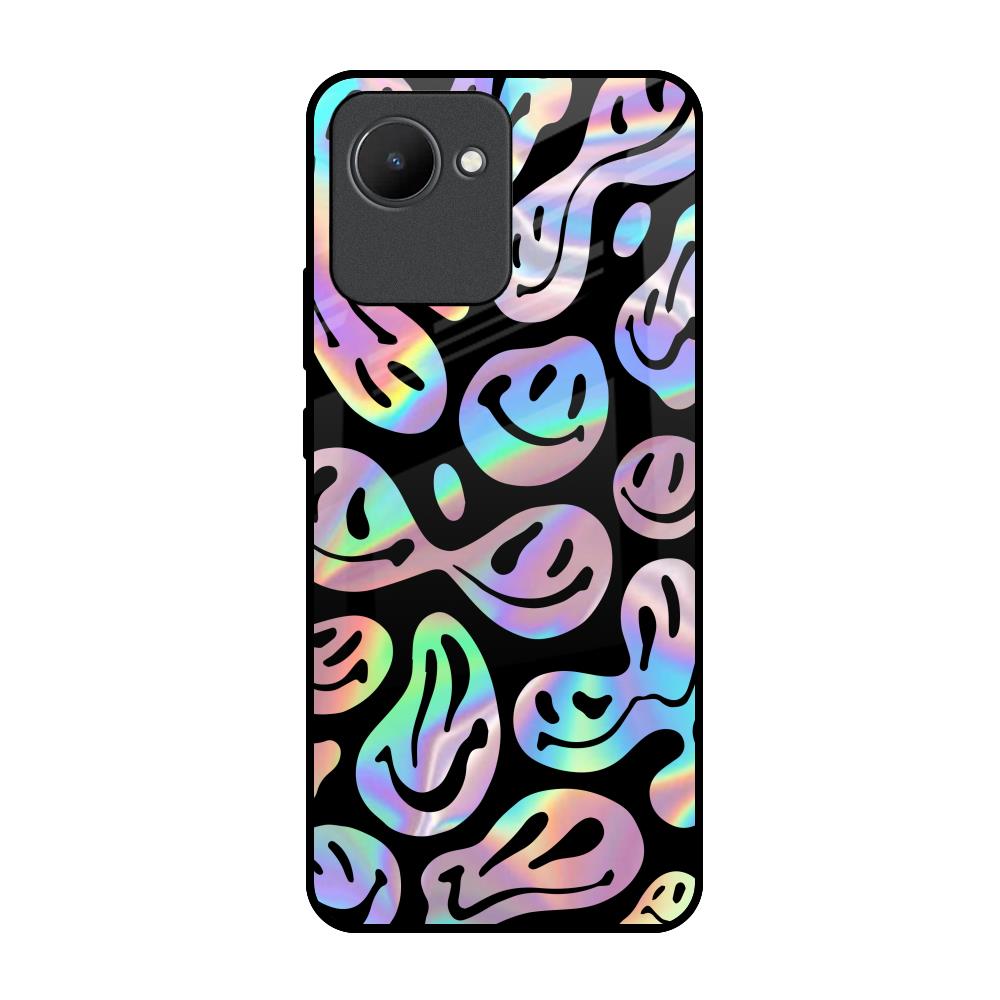 Acid Smile Realme C30 Glass Back Cover Online