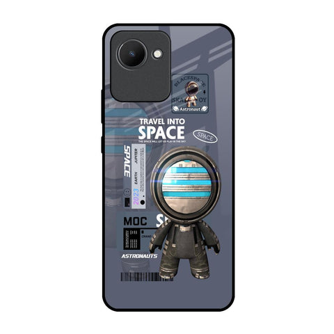 Space Travel Realme C30 Glass Back Cover Online