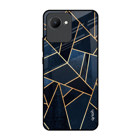 Abstract Tiles Realme C30 Glass Back Cover Online