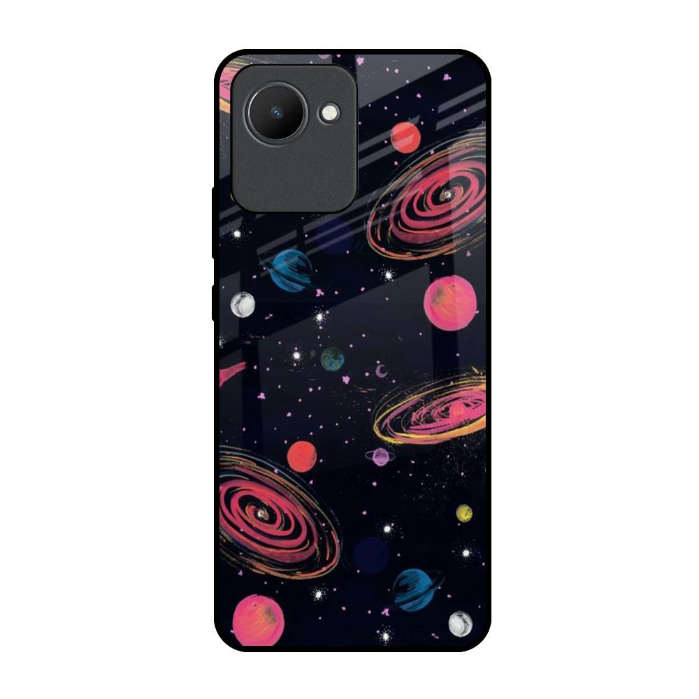 Galaxy In Dream Realme C30 Glass Back Cover Online