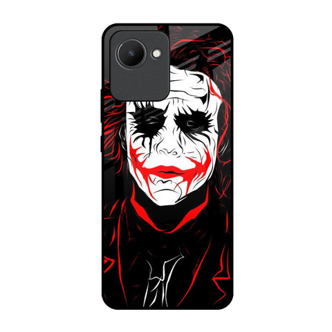 Life In Dark Realme C30 Glass Back Cover Online