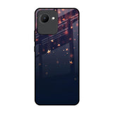 Falling Stars Realme C30 Glass Back Cover Online