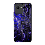 Techno Color Pattern Realme C30 Glass Back Cover Online