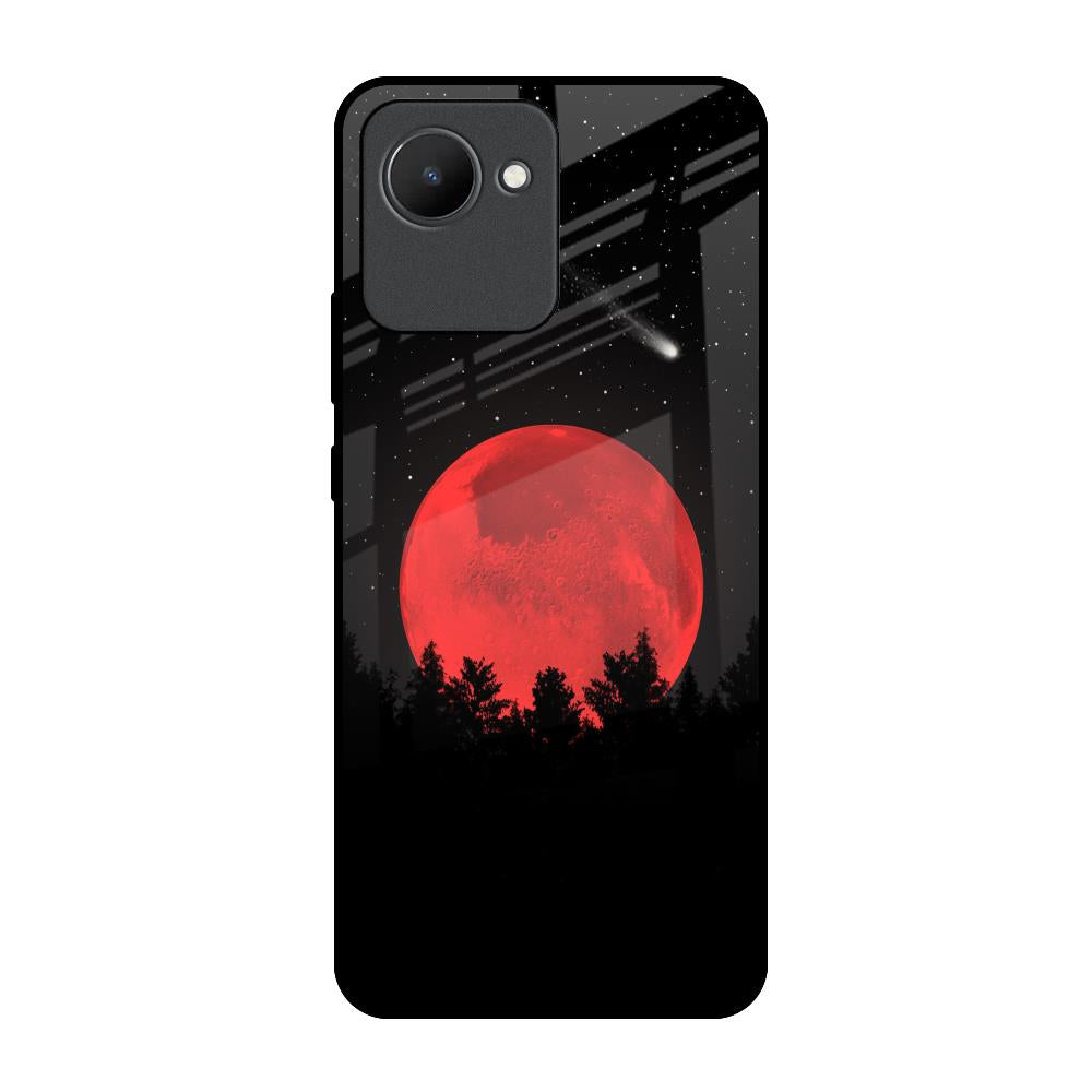 Moonlight Aesthetic Realme C30 Glass Back Cover Online