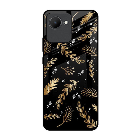 Autumn Leaves Realme C30 Glass Back Cover Online