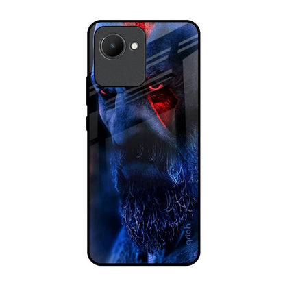 God Of War Realme C30 Glass Back Cover Online