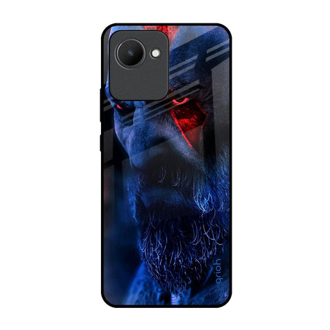 God Of War Realme C30 Glass Back Cover Online