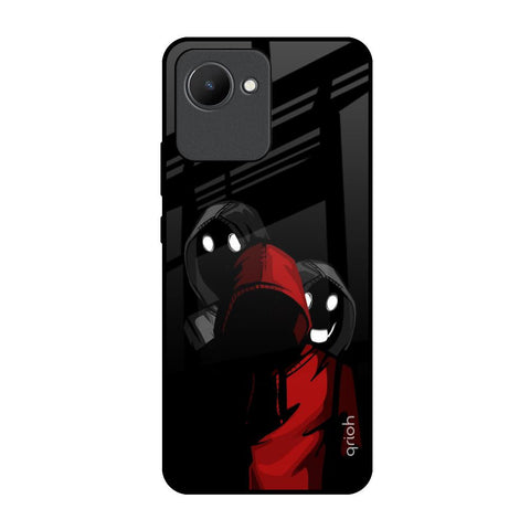 Shadow Character Realme C30 Glass Back Cover Online