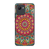 Elegant Mandala Realme C30 Glass Back Cover Online