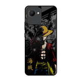 Dark Luffy Realme C30 Glass Back Cover Online