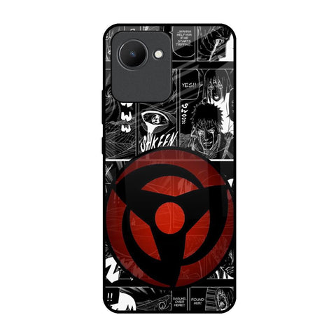 Sharingan Realme C30 Glass Back Cover Online