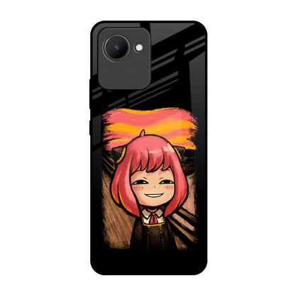 Spy X Family Realme C30 Glass Back Cover Online