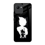 Monochrome Goku Realme C30 Glass Back Cover Online