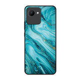 Ocean Marble Realme C30 Glass Back Cover Online