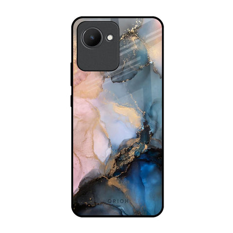 Marble Ink Abstract Realme C30 Glass Back Cover Online