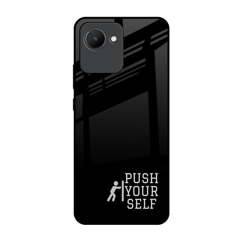 Push Your Self Realme C30 Glass Back Cover Online
