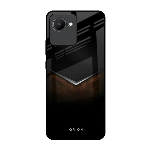 Dark Walnut Realme C30 Glass Back Cover Online