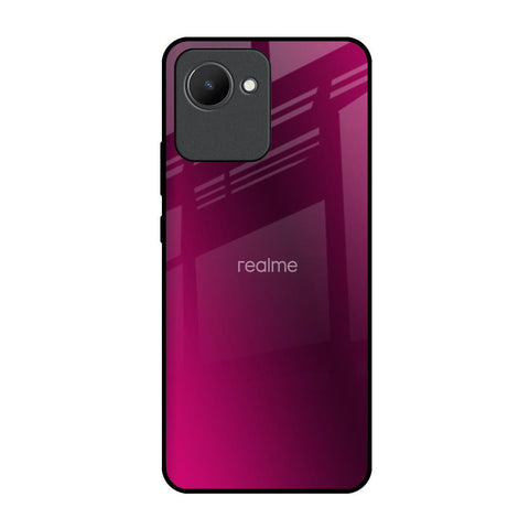 Pink Burst Realme C30 Glass Back Cover Online