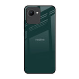 Olive Realme C30 Glass Back Cover Online