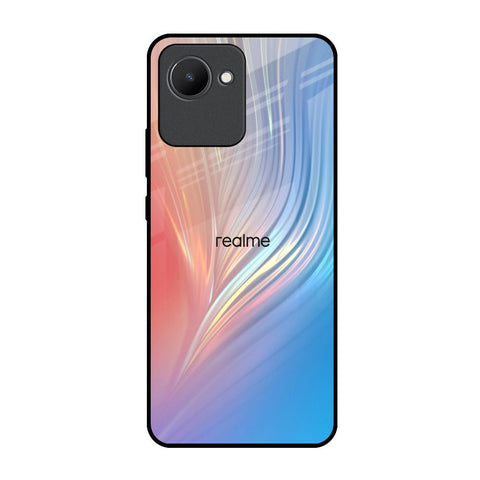 Mystic Aurora Realme C30 Glass Back Cover Online