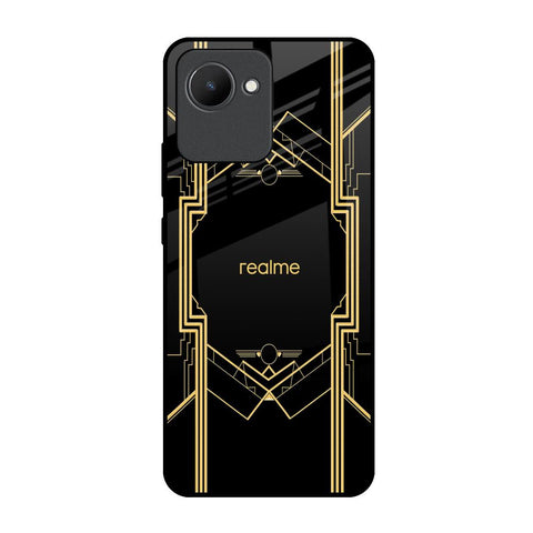 Sacred Logo Realme C30 Glass Back Cover Online