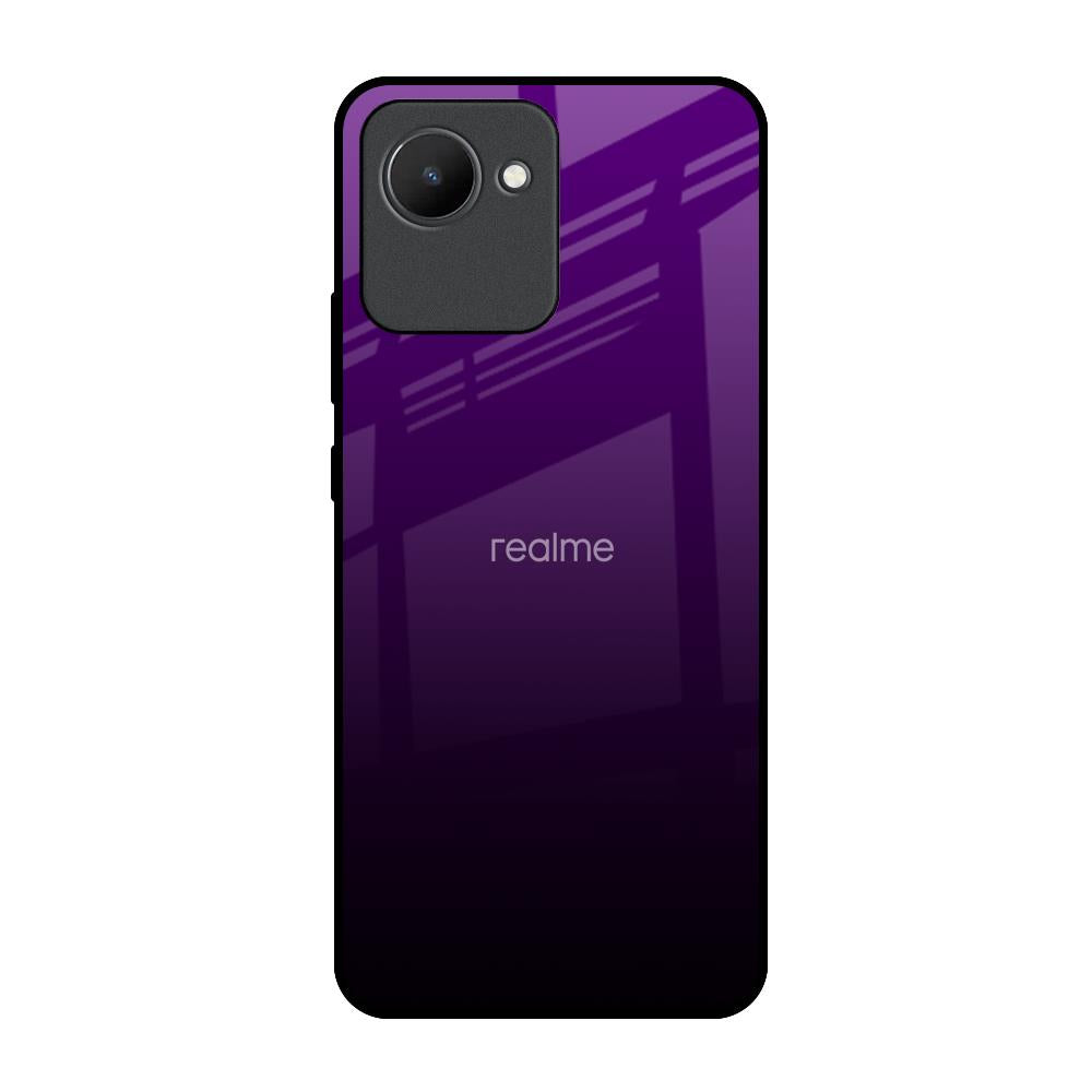 Harbor Royal Blue Realme C30 Glass Back Cover Online