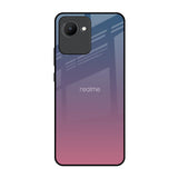 Pastel Gradient Realme C30 Glass Back Cover Online