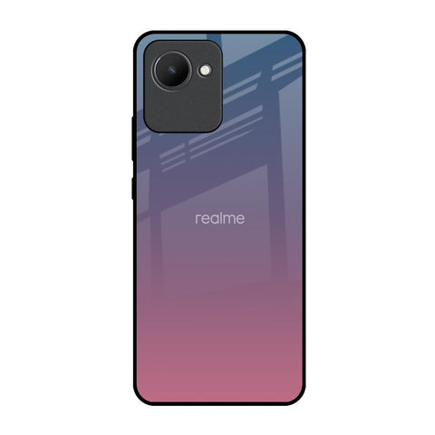 Pastel Gradient Realme C30 Glass Back Cover Online
