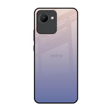 Rose Hue Realme C30 Glass Back Cover Online