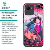 Radha Krishna Art Glass Case for Realme C30