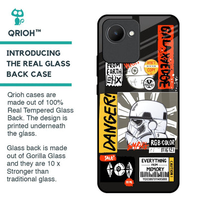 Galaxy Edge Glass Case for Realme C30