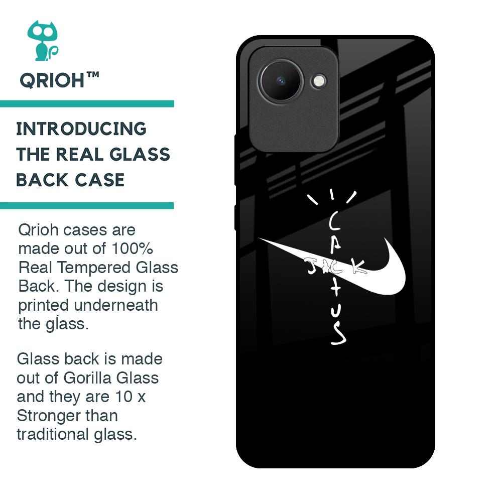 Jack Cactus Glass Case for Realme C30